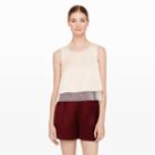 Club Monaco Color Pink Cilla Crop Tank
