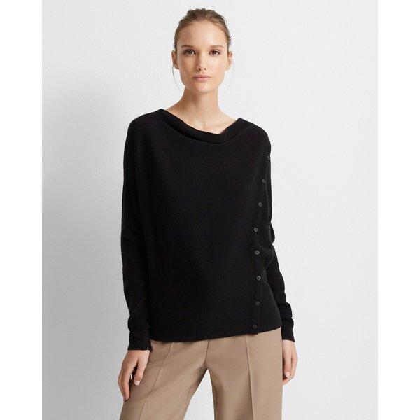 Club Monaco Black Simisola Cashmere Sweater