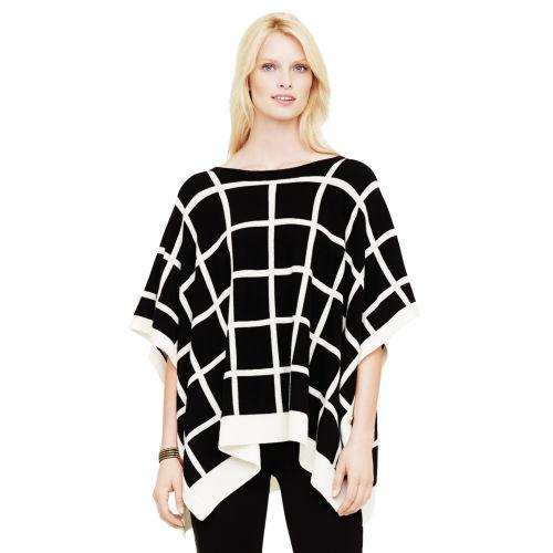 Club Monaco Color Black Sonja Reversible Poncho