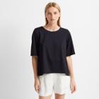 Club Monaco Navy Swing Tee