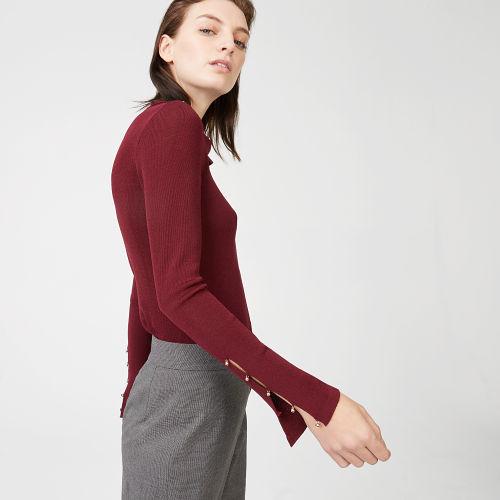 Club Monaco Color Purple Baruska Sweater