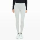 Ib Color Grey Dace Ribbed Cashmere Legging