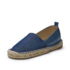 Club Monaco Color Blue Ryan Chambray Espadrille In Size 39