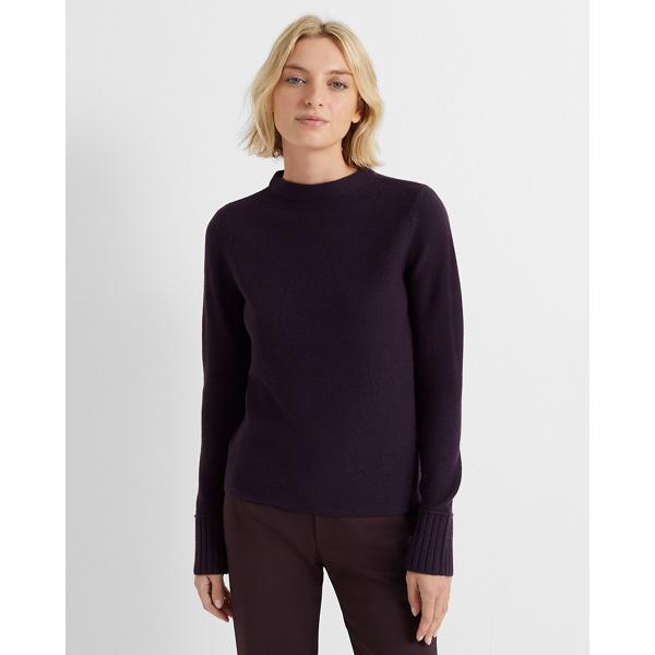 Club Monaco Dark Purple Tommie Merino Sweater
