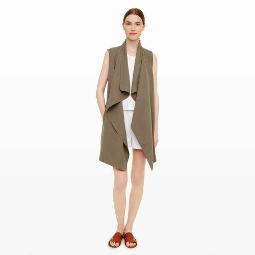 Club Monaco Color Brown Salyie Vest