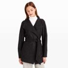 Club Monaco Color Speckled Charcoal Heather Terele Cardigan