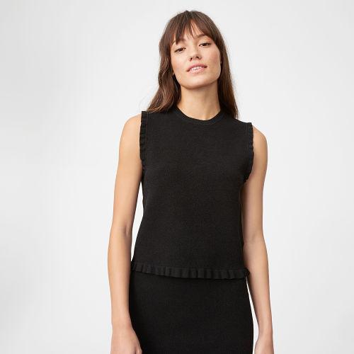 Club Monaco Color Black Tabiana Sweater Tank