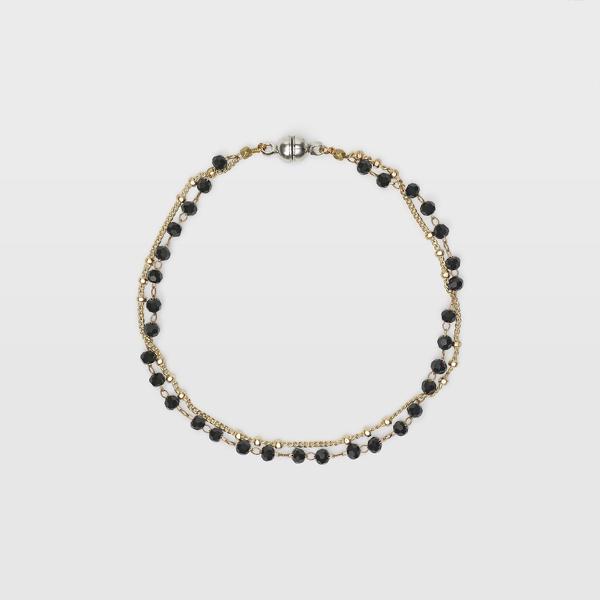 Club Monaco Black Sparkle Bracelet