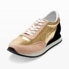 Club Monaco Color Gold Loeffler Randall Rio Sneaker In Size 8