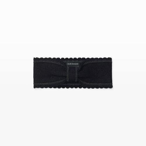 Club Monaco Color Bl/blk Shineade Lurex Headband