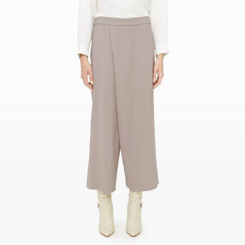 Club Monaco Color Grey Dracoy Wrap-front Pant In Size 0