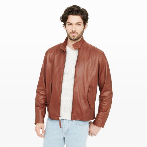 Club Monaco Color Brown Golden Bear Barracuda Jacket