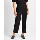 Club Monaco Black Self-buckle Pant