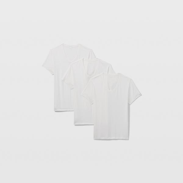 Club Monaco 3-pack Solid V-neck Tees