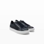 Club Monaco Color Black Wings + Horns Court Low-tops