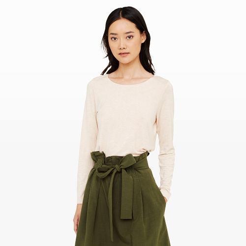 Club Monaco Color Foundation Heather Lutecia Top