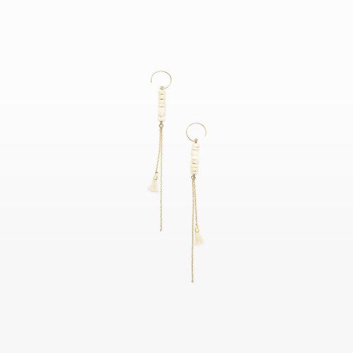 Club Monaco Color Gold Medicine Douce Long Earrings