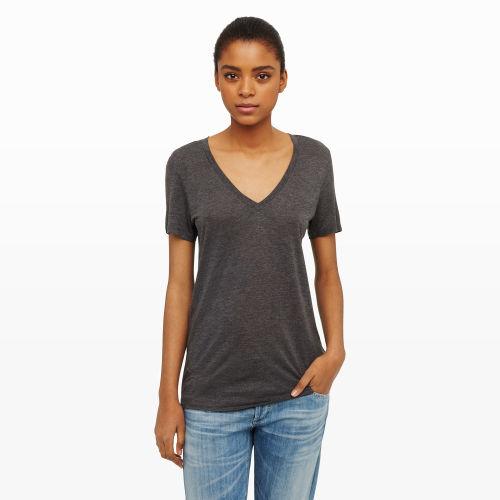 Club Monaco Color Grey Seona Tee