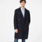 Club Monaco Color Blue Double Breasted Topcoat
