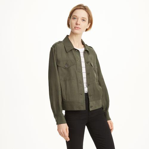 Club Monaco Color Surplus Green Theah Jacket