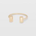 Club Monaco Gold Bar Cuff Bracelet