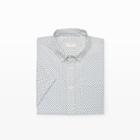 Cl Color Blue Short-sleeved Circles Shirt