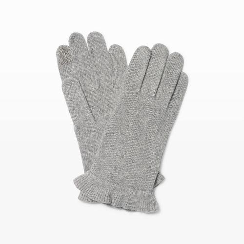 Gl Color Grey Portolano Cashmere Tech Glove