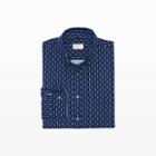 Club Monaco Color Blue Slim-fit Bd Anchor Shirt