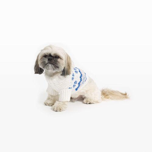 Club Monaco Color White Annina Dog Sweater