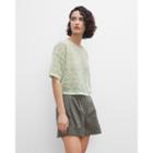 Club Monaco Lace Stitch Tee