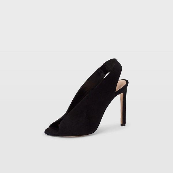 Club Monaco Black Isadora Suede Pump