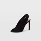 Club Monaco Black Isadora Suede Pump