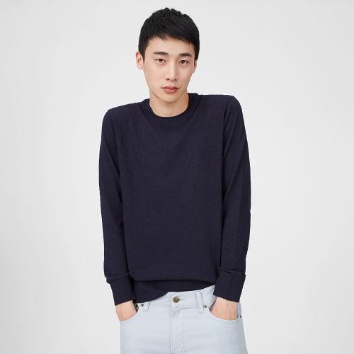 Cl Color Blue Boucl Crew