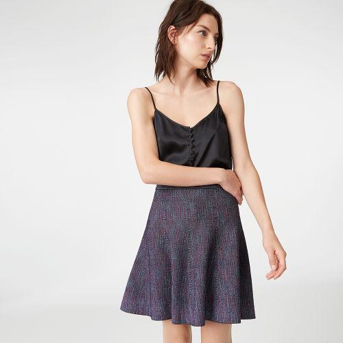 Club Monaco Color Multi Catira Sweater Skirt