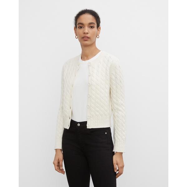 Club Monaco Cable Cardigan