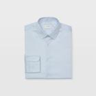 Club Monaco Blue Stretch Poplin Dress Shirt