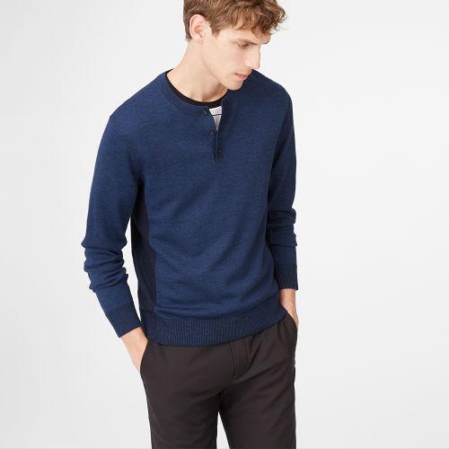 Club Monaco Plaited Block Henley