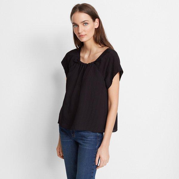 Club Monaco Black Dimkah Top