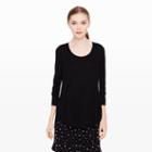 Club Monaco Color Black Patti Top In Size M