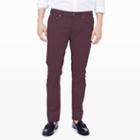 Club Monaco Color Purple Twill 5-pocket Pant In Size 30x32