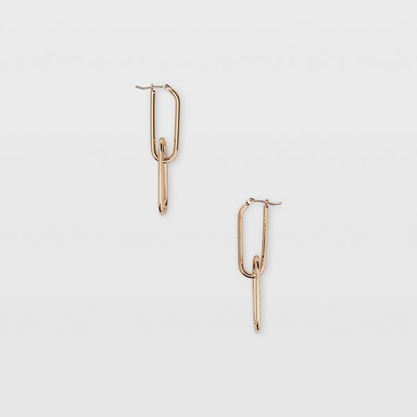 Club Monaco Link Drop Earrings