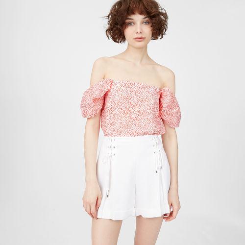 Club Monaco Color White Ditmas Short