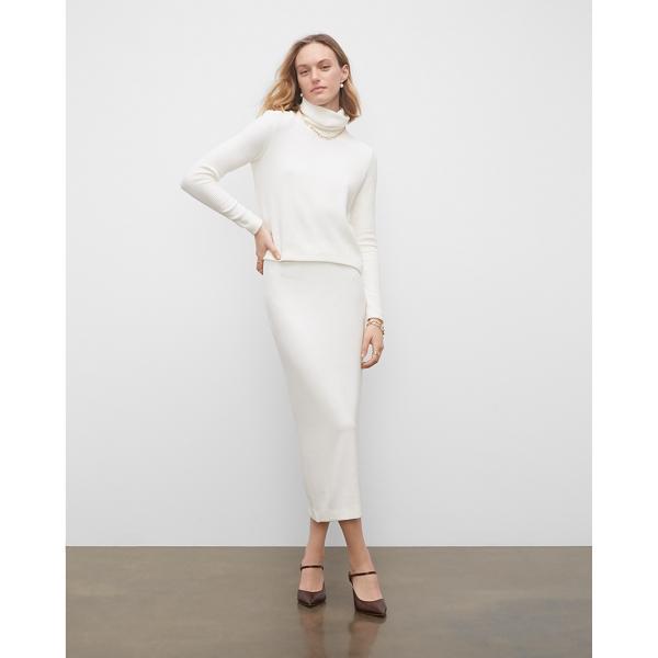 Club Monaco Cozy Ottoman Midi Skirt