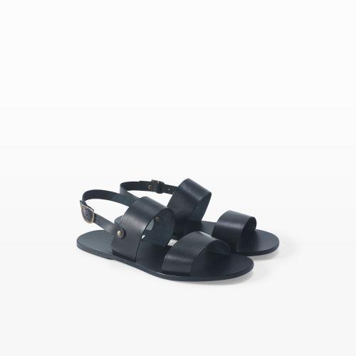 Club Monaco Color Black Ancient Greek Geneos Sandal