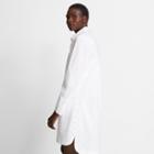 Club Monaco White Strawberta Button Dress