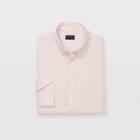 Club Monaco Pink Slim Linen Shirt