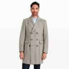Club Monaco Color White Crombie Herringbone Topcoat