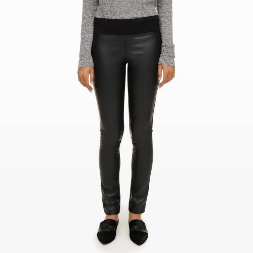 Club Monaco Color Black Tasha Faux-leather Legging