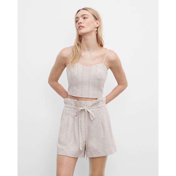 Club Monaco Pintuck Bandeau Top
