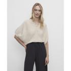 Club Monaco Quarter Sleeve V-neck Sweater